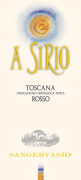 San Gervasio Toscana A Sirio 2008 Front Label