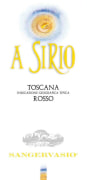 San Gervasio Toscana A Sirio 2009 Front Label