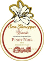 San Giuseppe Wine Company Veneto Pinot Noir 2010 Front Label
