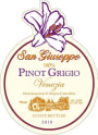 San Giuseppe Wine Company Venezia Pinot Grigio 2010 Front Label