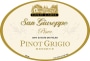 San Giuseppe Wine Company Piave Reserve Pinot Grigio 2008 Front Label