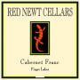Red Newt Cellars Cabernet Franc 2014 Front Label