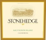Stonehedge California Sauvignon Blanc 2010 Front Label