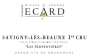 Domaine Michel & Joanna Ecard Savigny-les-Beaune Les Serpentieres Premier Cru 2012 Front Label