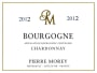 Domaine Pierre Morey Bourgogne Chardonnay 2012 Front Label