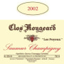Clos Rougeard Saumur-Champigny Les Poyeux 2002 Front Label