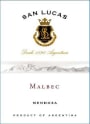 San Lucas Malbec 2015 Front Label