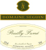 Domaine Herve Seguin Pouilly Fume 2014 Front Label