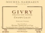 Domaine Sarrazin Givry Champs Lalot Vieilles Vignes 2014 Front Label
