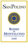 San Polino Rosso di Montalcino 2008 Front Label