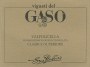San Rustico Valgatara SNC Valpolicella Ripasso Classico Superiore Vigneti del Gaso 2012 Front Label