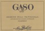 San Rustico Valgatara SNC Amarone della Valpolicella Classico Gaso 2003 Front Label