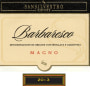 Chateau de Lidonne Barbaresco Magno 2013 Front Label