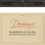 San Silvestro Barbera d'Alba Domina 2008 Front Label