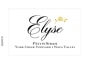 Elyse York Creek Vineyard Petite Sirah 2012 Front Label
