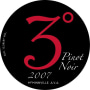 Maysara 3 Degrees Pinot Noir 2007 Front Label