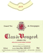 Jean-Marc Millot Clos de Vougeot Grand Cru 2010 Front Label
