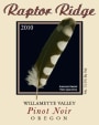 Raptor Ridge Willamette Valley Pinot Noir 2010 Front Label