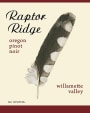 Raptor Ridge Willamette Valley Pinot Noir 2013 Front Label