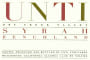 Unti Benchland Syrah 2005 Front Label