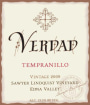 Verdad Sawyer Lindquist Vineyard Tempranillo 2009 Front Label