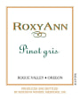 RoxyAnn Pinot Gris 2013 Front Label