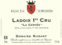 Domaine Nudant Ladoix La Corvee Premier Cru 2013 Front Label