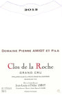 Domaine Pierre Amiot Clos de la Roche Grand Cru 2012 Front Label