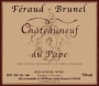 Feraud-Brunel Chateauneuf-du-Pape 2010 Front Label