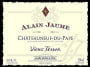 Alain Jaume Chateauneuf-du-Pape Vieux Terron 2005 Front Label