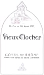 Arnoux et Fils Cotes du Rhone Vieux Clocher Rouge 2015 Front Label