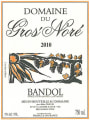 Domaine du Gros Nore Bandol Rouge 2010 Front Label
