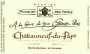 Bosquet des Papes Chateauneuf-du-Pape Gloire de Mon Grand-Pere 2003 Front Label