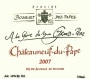 Bosquet des Papes Chateauneuf-du-Pape Gloire de Mon Grand-Pere 2007 Front Label