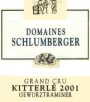 Domaines Schlumberger Kitterle Gewurztraminer 2001 Front Label