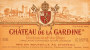 Chateau de La Gardine Chateauneuf-du-Pape 2007 Front Label