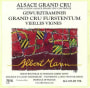 Albert Mann Furstentum Vieille Vignes Gewurztraminer 2012 Front Label