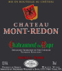 Chateau Mont-Redon Chateauneuf-du-Pape Blanc 2013 Front Label