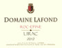 Domaine Lafond Lirac Blanc 2012 Front Label