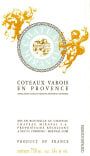 Miraval Coteaux Varois Blanc 2014 Front Label