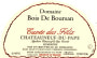 Domaine Bois de Boursan Chateauneuf-du-Pape Cuvee des Felix 2009 Front Label