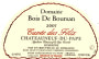 Domaine Bois de Boursan Chateauneuf-du-Pape Cuvee des Felix 2007 Front Label