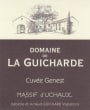 Domaine de la Guicharde Cotes du Rhone Villages Massif d'Uchaux Cuvee Genest 2014 Front Label