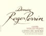 Roger Perrin Cotes du Rhone Cuvee Vielle Vignes 2012 Front Label