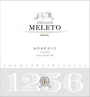 Castello di Meleto Toscana Borgaio 2011 Front Label