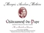 Domaine Mathieu Chateauneuf-du-Pape Marquis Anselme Mathieu 2012 Front Label