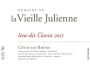 Domaine de la Vieille Julienne Cotes-du-Rhone Lieu-dit Clavin 2011 Front Label