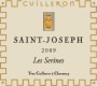 Yves Cuilleron Saint-Joseph Les Serines 2009 Front Label