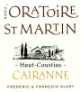 Dom. Oratoire St Martin Cairanne Haut-Coustias 2007 Front Label