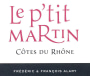 Dom. Oratoire St Martin Cotes du Rhone Le P'tit Martin Rouge 2011 Front Label